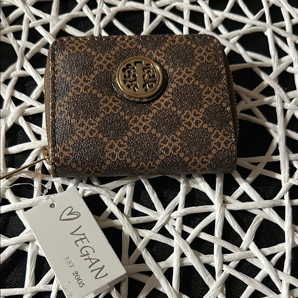 Brown Vegan Wallet